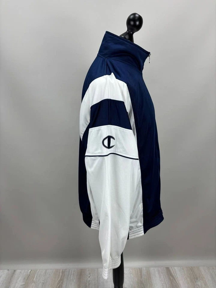 Mens vintage jacket Champion U.S.A. Size XL/XXL Color Blue Duties Paid (USA) - Image 4 of 4