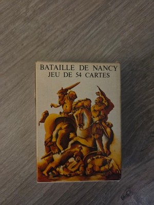 Kartenspiel - Gedenken Schlacht von Nancy 1977 - GRIMAUD