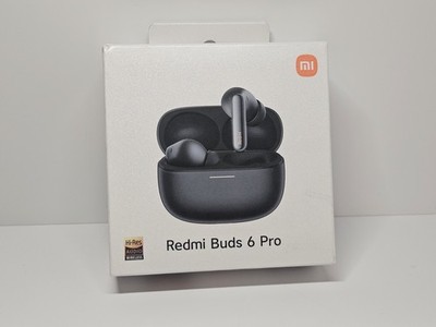 NEW Xiaomi Redmi Buds 6 Pro Wireless Earbuds (Space Black), 55dB Hybrid ANC