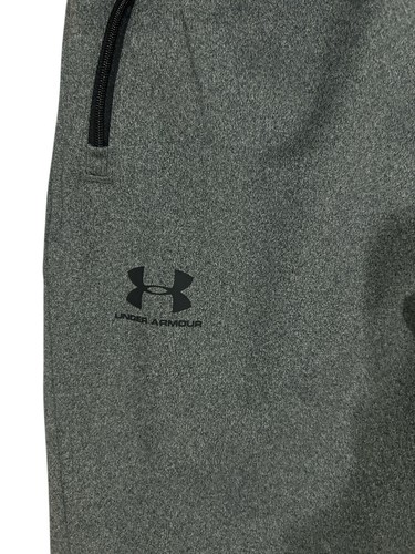 Under Armour Men's Tricot Joggers Sweats Sweatpants Mens MEDIUM Zip Pockets - Picture 2 of 5