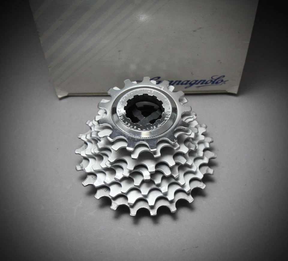 NOS Campagnolo Super Record Alloy CS-8SR Cassette / 8 Sp/ nib Shamal #VELOWIZARD - Bild 4 von 4
