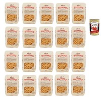 Rummo Mezze Penne Rigate N. 28 Pasta Bronzezeichnung 20X500G+Polpa 400G
