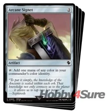 Arcane Signet (333) X4 M/NM Magic: The Gathering MTG Final Fantasy Commander