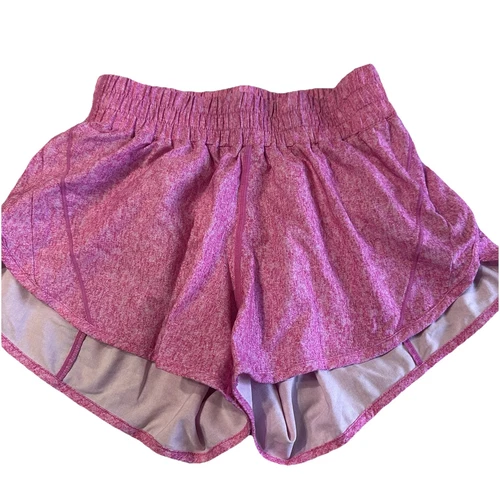 Lululemon Hotty hot shorts size 4 pink color - Picture 2 of 12