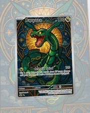 Custom TCG Fan Art Card Rayquaza