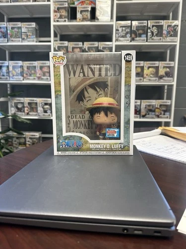 Funko Pop One Piece Monkey D. Luffy 1459 NYCC 2023  Wanted Poster