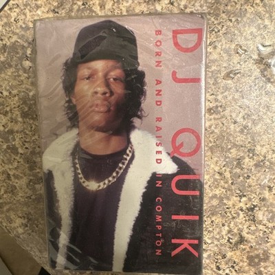 DJ Quik ''Born And Raised In Compton'' Cassette Tape single, (1991)