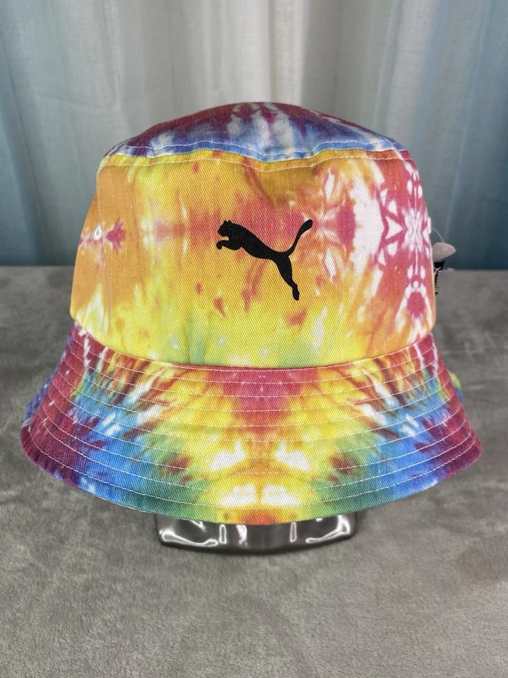 Puma | Tie Dye Bucket Hat Rainbow | Unisex | OSFM | NUEVO SIN ETIQUETAS Foto 2 de 4