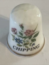 Chipping Thimble Vintage Souvenir Collectible