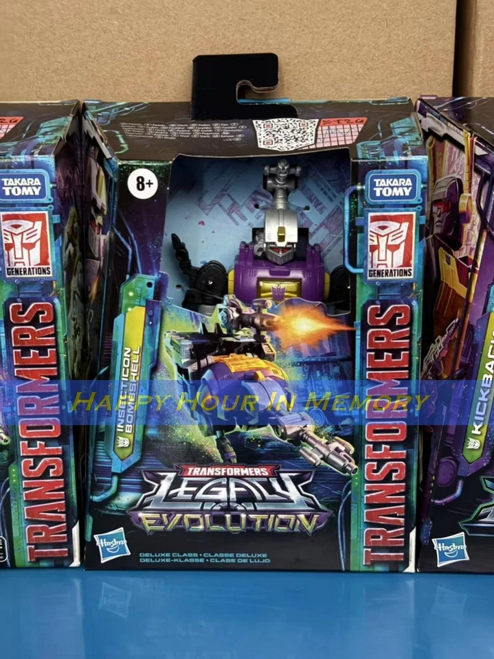 Transformers Legacy Evolution Insecticon Kickback + Shrapnel + Bombshell set NEW - Image 4 of 4