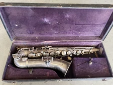 Vintage ‘Standard Artists Model LP’ Saxophone for restore - Elkhart Band Inst.