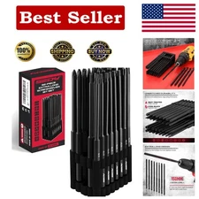 Extra Long 6-Inch S2 Steel Security Bits: Ideal for Tamper-Proof Applications