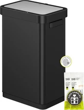 EKO Deluxe Mirage-T 50 Liter / 13.2 Gallon Touchless Rectangular Motion Senso...