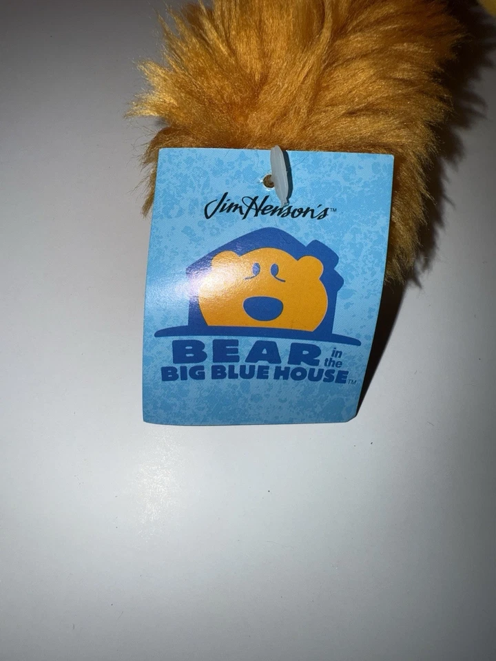 Brinquedo de pelúcia Disney Nanco Bear in the Big Blue House por Jim Henson 12" - Imagem 3 de 4