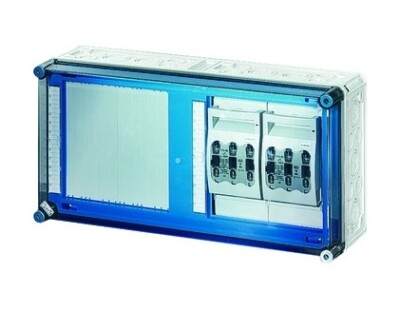Hensel Lasttrenngehäuse NH00 125A 690V 600x170x300mm IP65 mit... MI6426