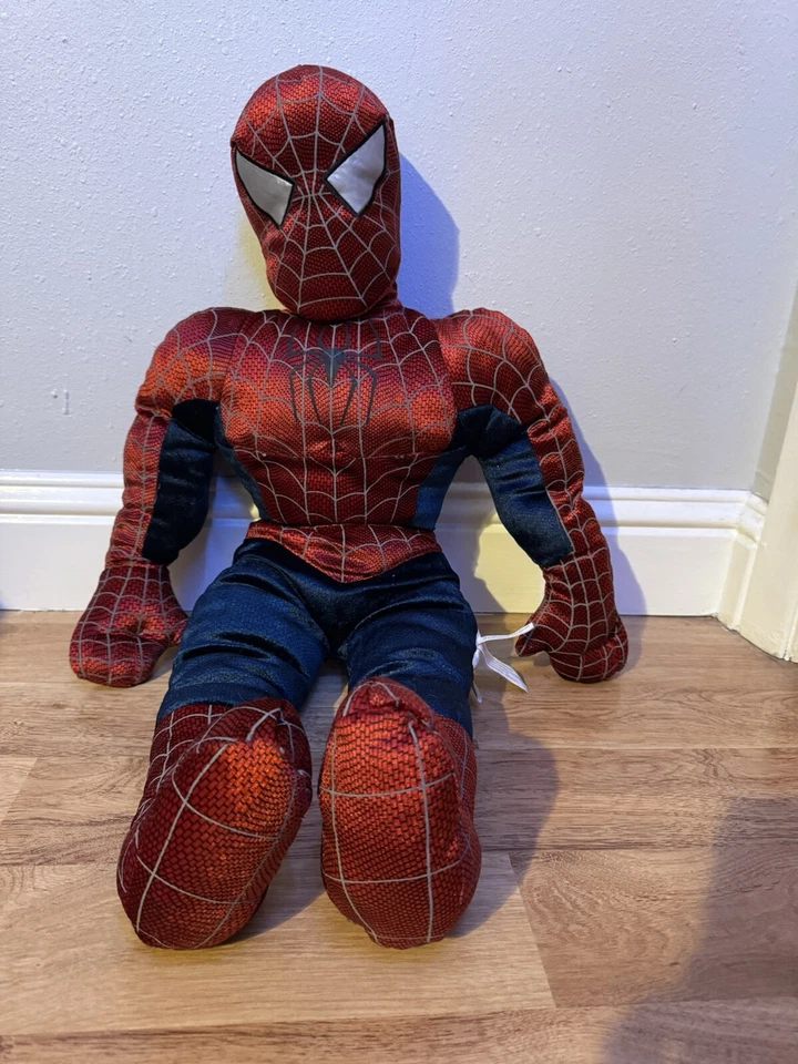 2002 Spider-Man 30'' Pillow Plush CPII Marvel Movie ULTRA RARE - Image 2 of 4