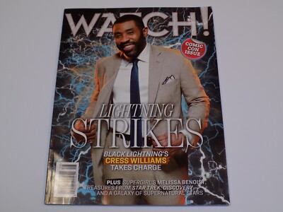 Watch Magazine Jul 2018 Cress Williams Black Lightning Melissa Benoist Star Trek