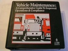 1998 Vehicle Maintenance Comprehensive Guide to Improved Operations & Compliance