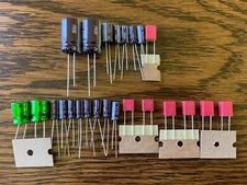 Pioneer PL-707 Recap Kit Speed Repair Set (24 Capacitors) For Your Turntable