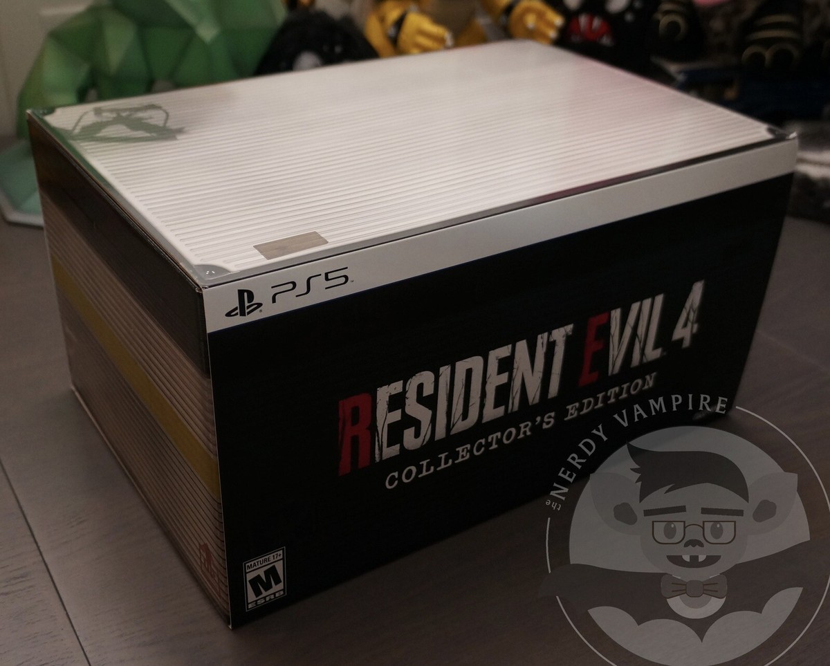 Resident Evil 4 Remake Collector's Edition | EMPTY Box and