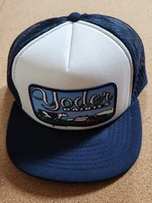 Vtg Yoder Dairies (Va Beach,  Va) New Old Stock Snapback Baseball Trucker Cap 