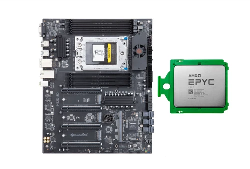 SouthChina H12D-8D 2AMD EPYC 7K62 48 Cores CPU (OEM of 7642 )