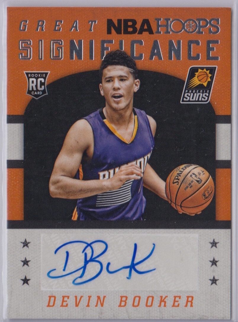 Devin Booker 2015-16 Panini NBA Hoops Great Significance RC