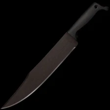 Cold Steel Bowie Machete 12" Carbon Steel Fixed Blade Black Polypropylene Handle