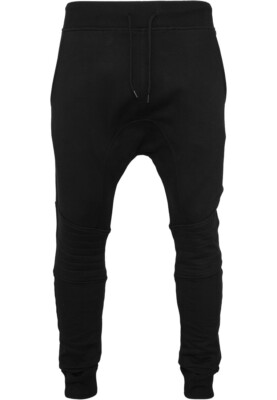 Urban Classics Deep Crotch Biker Sweatpants TB1013 schwarz L
