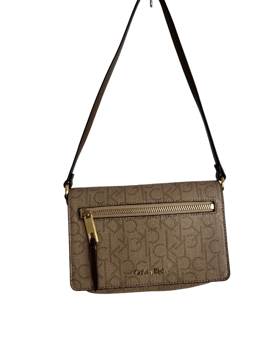 ☆【 】☆W'S CKJ MINIMAL MONOGRAM SHOULDER BAG☆ Calvin Klein Minimal Monogram Shoulder Bag Stone | Buy bags