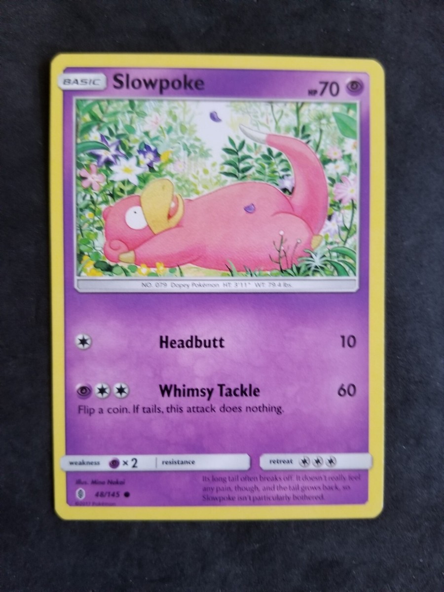 Pokemon SLOWPOKE card | eBay
