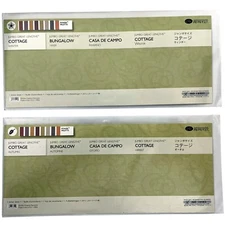 Creative Memories Jumbo Great Lengths Pair Cottage "Autumn" & "Winter" Stickers