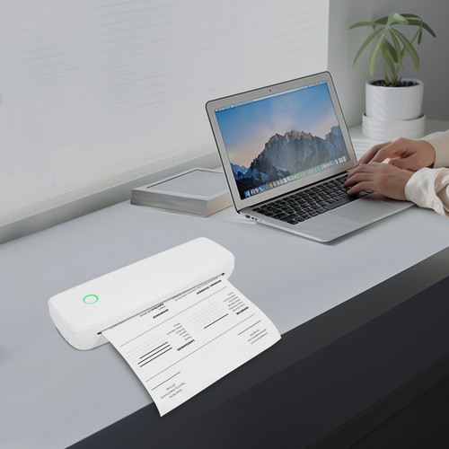 10W Tragbare Thermodruck Bluetooth-Thermodrucker Weiß Thermodrucker - Bild 3 von 18