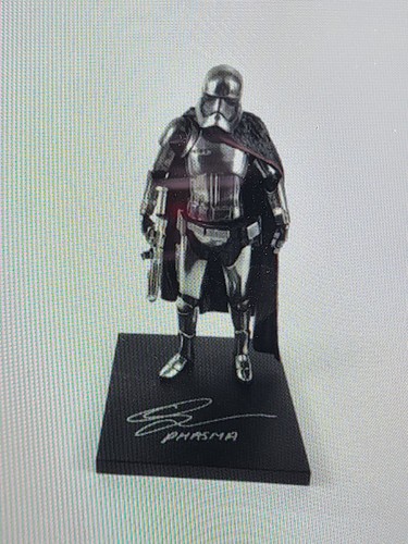 Gwendoline Christie Signed Star Wars Captain Phasma Statue Force Awakens CA COA - Picture 9 of 10