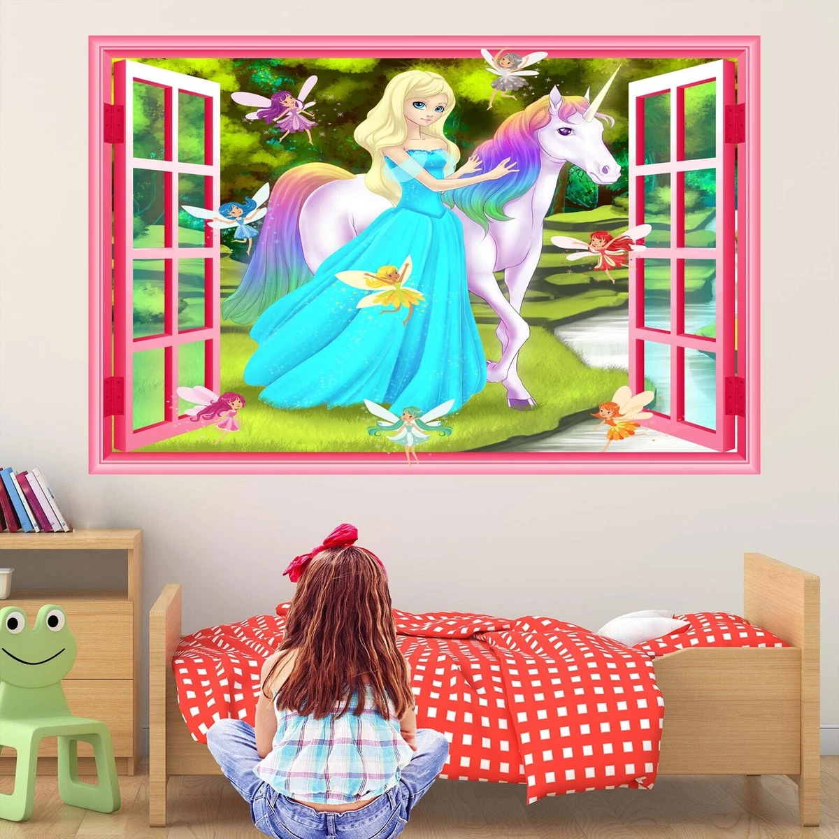 Princess Mural in Wall Decals & Stickers for sale | eBay UK