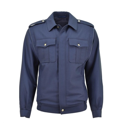 blue army jacket