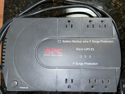 APC UPS: 120V BE350U Battery Backup Plus Surge Protection