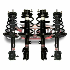 Set of 4 Complete Strut & Spring Conversion Kit for 2006-2007 Lexus RX400h AWD