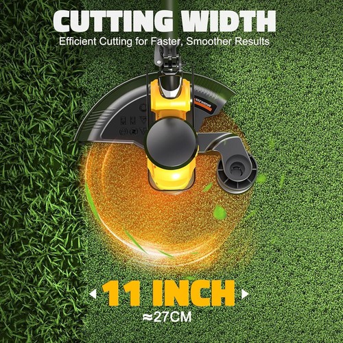 Cordless String Trimmer for Dewalt 20V Battery, Folding 3 in1 Weed Eater with.. - Picture 7 of 8