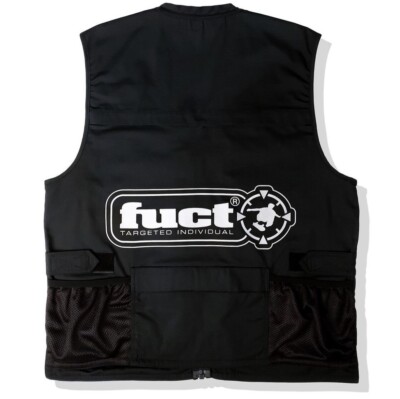 FUCT Ripstop Tactical Vest Size Large 3M Reflective Jacket FTP