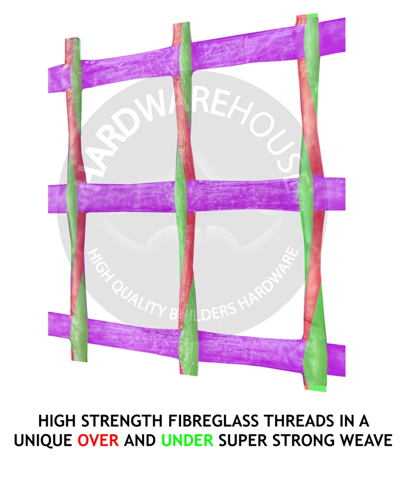 24 x Super Sticky Fibreglass Plasterboard Jointing Pink Scrim Tape 50mm x 90m - Image 4 of 4