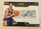 2018-19 PANINI DOMINION- LANDRY SHAMET- GOLD RC AUTO- MAIN EXHIBIT # MR-LSH../10