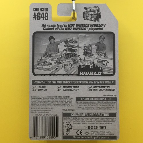 Hot Wheels | CORD 1936 | 1999 First Editions | (burgundy) (LW) | Collector 649 - Bild 7 von 9