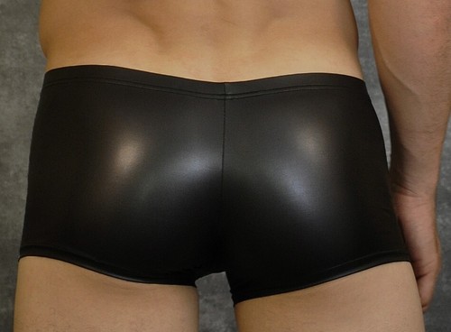 Boxer imitation cuir NEOFAN taille S/M sexy Ref C02 -23 - Foto 3 di 3