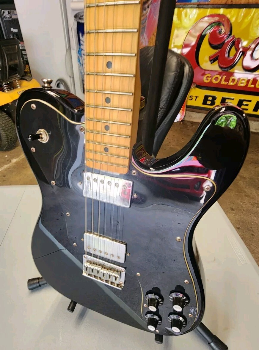 ギター Squier by Fender Telecaster Custom Squier Tele Custom II Vintage Modified new in black | Mass