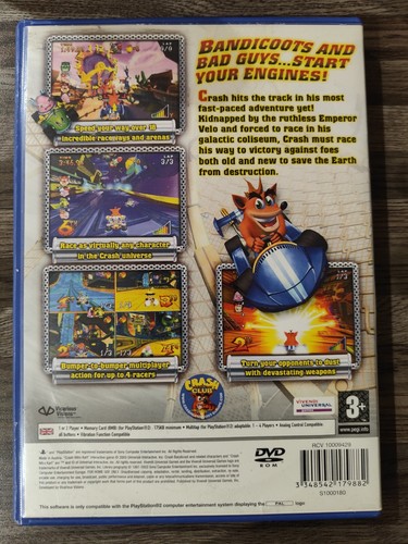 Crash Nitro Kart (Sony PlayStation 2, 2003) PS2 - Picture 3 of 3