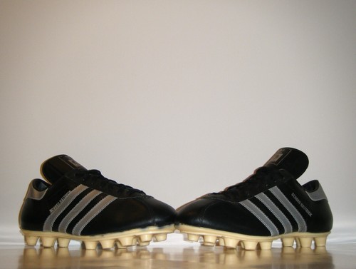 OG Vtg 80s Adidas Walter Schachner Schoko Hattrick Cleat Soccer Sz. 6 (UK 5) - 第 4/12 張圖片
