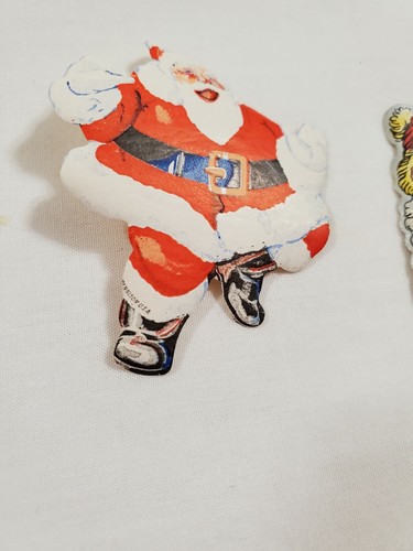 Vintage Christmas Sticker And Stamp Lot Lick And Stick Seals Paper Ephemera - Picture 8 of 9