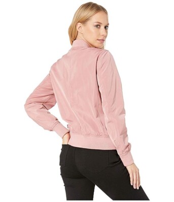 Levi's Women's Flight Rose Pink Bomber Jacket L40311 Size XS