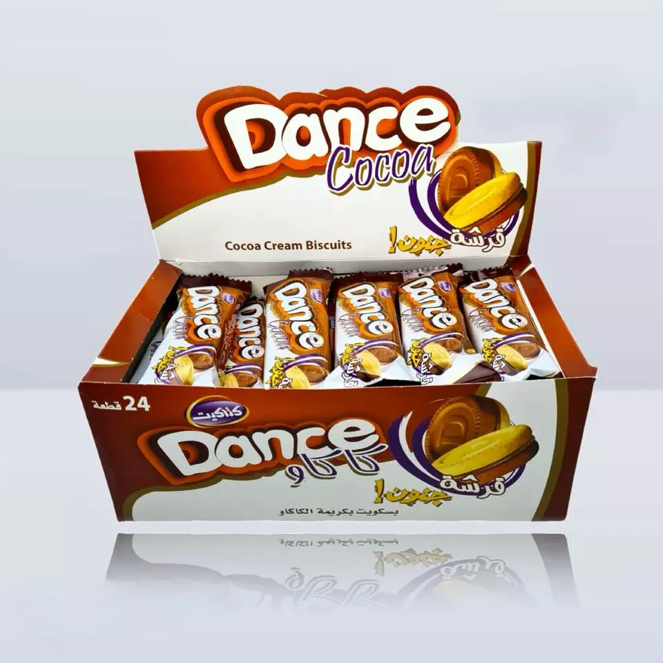 24 PCs X 35g Katakit Dance Cocoa Biscuits بسكويت دانس | eBay